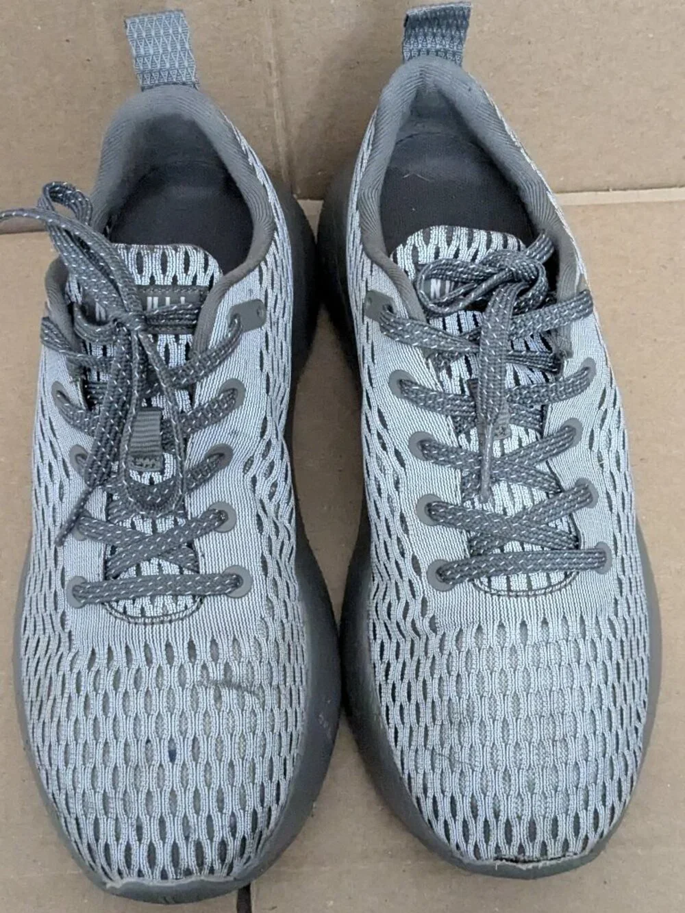 NOBULL Women Size 9 Men 7.5 SuperFabric Trainers Running Shoes Gray
